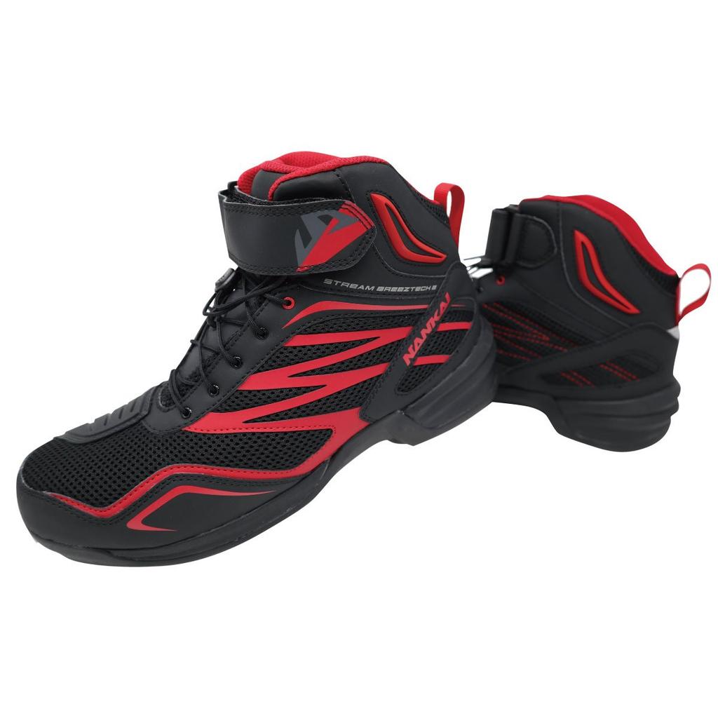 Nankai Stream Breeztech2 Riding Shoes Red 25.0 NS35A-250
