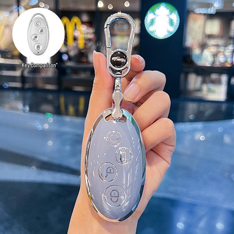 BYD Song Max/Yuan/Qin Pro/EV360/S7 Klasický kryt klíče od auta s přezkou.