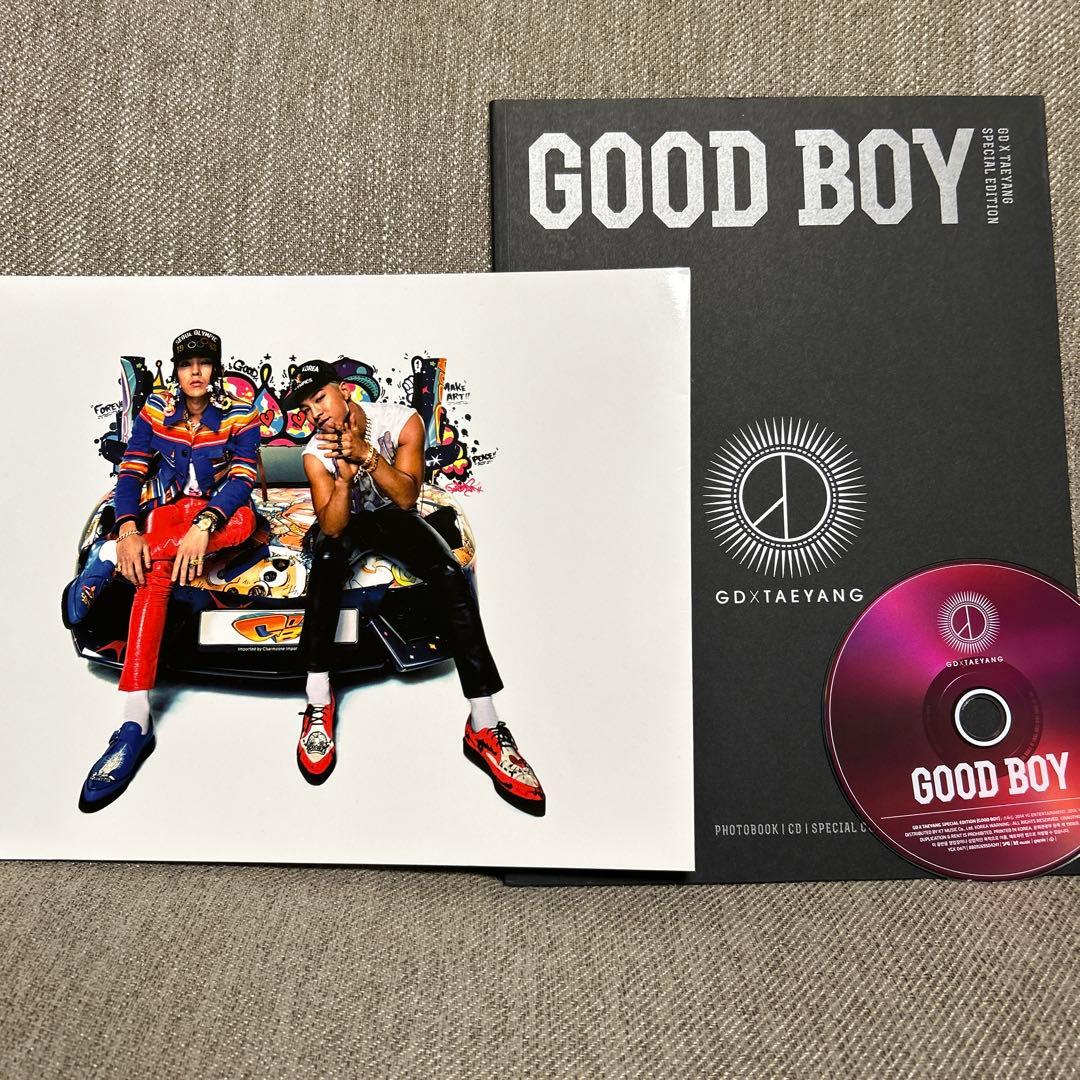 

[USED] GD x TAEYANG GOOD BOY Korean CD with Photobook Jiyong Taeyang