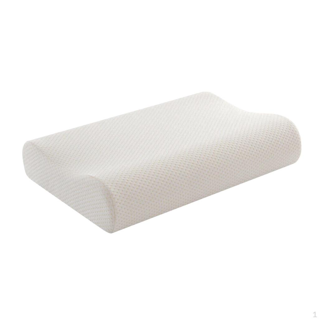 Bamboo Memory Foam Pillow Premium Slow Support Neck Head