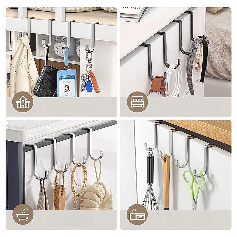 Cucina Armadietto da bagno Tipo posteriore Porta antitraccia Gancio posteriore Gancio appendiabiti Tipo S Gancio senza fori