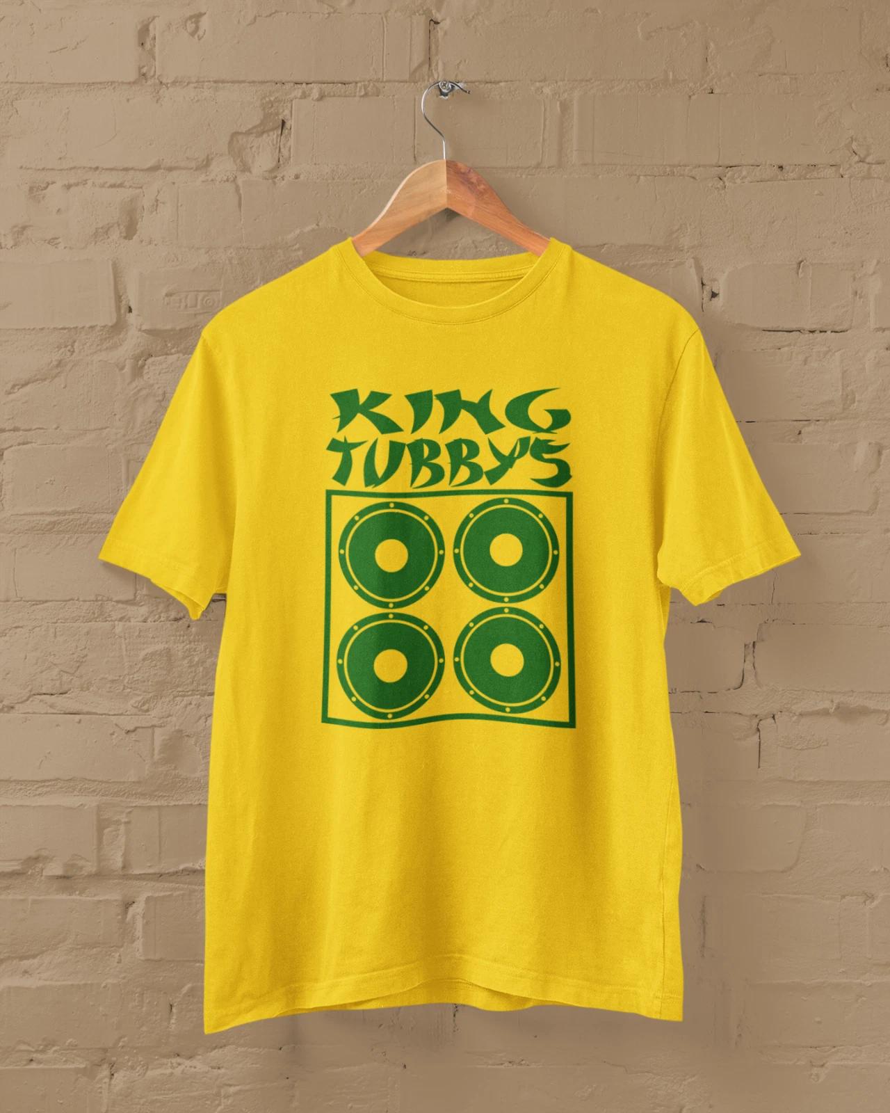 KING TUBBY S TRIBUTE T-Shirt (Tubby Perry reggae dub sound system roots carnival S