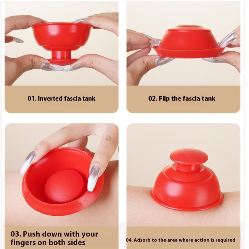 Anti-Cellulite Silicone Suction Cup Ventosas Massage Body Cups Vacuum Cupping Therapy Masajeador Face Sucker Slimming Jars