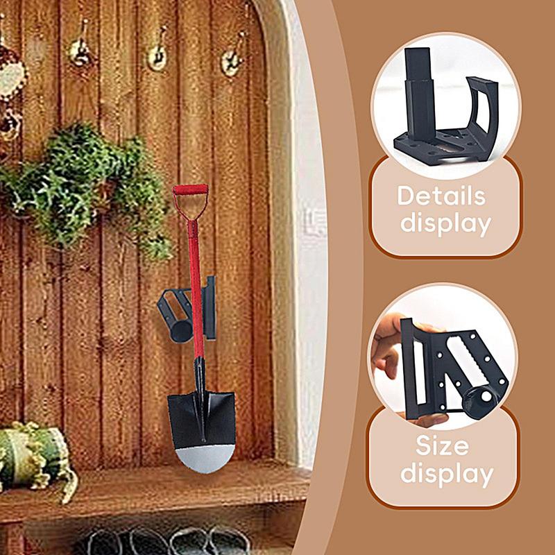 Garden Tool Organizer Garden Tool Storage Rack Organizer Wall Mount Space Saving Storage Rack Hanger Broom Holder Garage