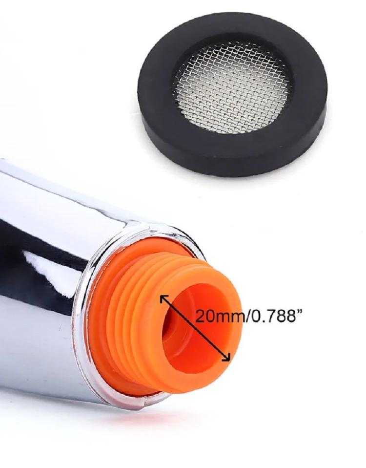 Hand Held High Pressure Shower Head ABS with Chrome Water Saving Shower Head Bathroom Accessories Head Showers Douche