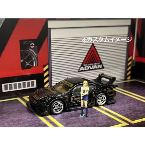 1/64 scale custom wheels (set of 4) with silver-plated mesh and 5-spokes (AH0035), approximately 10.8mm, for miniature cars, etc.