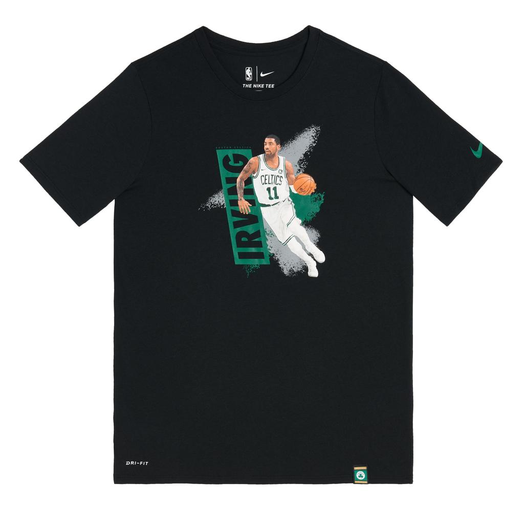 Nike NBA Collaboration Dri-Fit T-Shirt Boston Wizards Letter Quick-Dry Crew Neck Short Sleeve Kids Tops Black 3Z2B7BAYS-CELKI