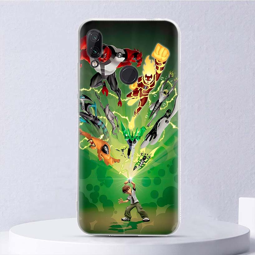 Cartoon Ben 10 Soft Case For Xiaomi Redmi 14C 13C 13 12C 12 10C 10 9A 9C 9T 9 Phone Cover 8 8A 7 7A 6 6A K70 K60 K20 Pro 10 10A