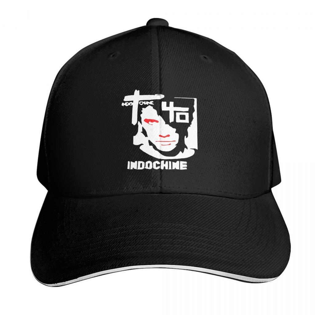 Indochine Band Rock Music Cap Fashion Casual Baseball Caps Adjustable Hat Hip Hop Summer Unisex Baseball Hats
