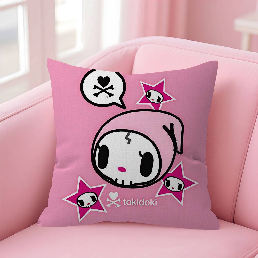 Japan Tokidoki Cartoon   Stitch Lucky Dragon Pillow Cover Sofa Cushion Cover Home Room Decoration Children Gift