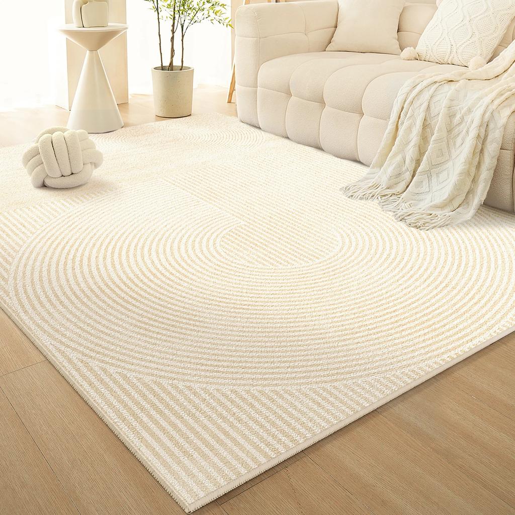 French Cream Style Carpet Living Room Sofa Coffee Table Blanket Anti-Slip Bedroom Bedside Floor Mat Home Decoration Floor Mats