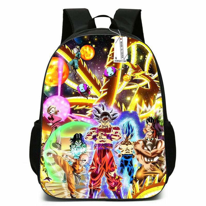 Anime Peripheral Dragon Ball Backpack Dragonball Student School Bag Wukong Polyester Backpack Backpack