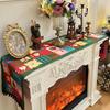 1PC Jacquard Dining Decor Ball Tassel Kitchen Polyester  Christmas Table Runner Party Table Decor Holiday 2 Sizes