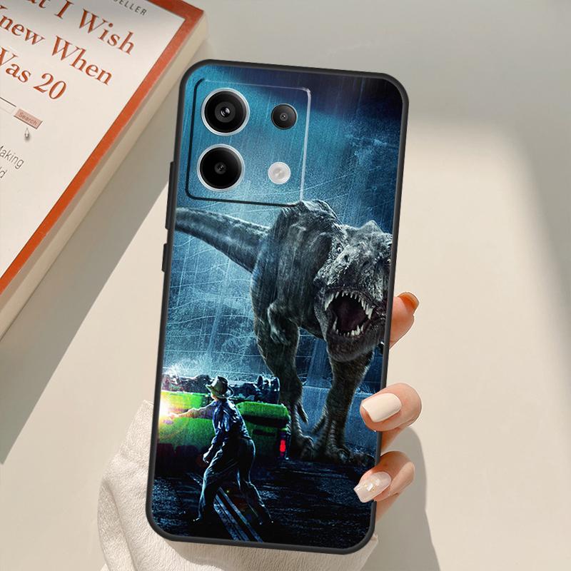 Jurassic Dinosaur Funda For Xiaomi Redmi Note 13 10 11 12 14 15 Pro Plus Case For Redmi 15 15C 13C 12C 10C 14C
