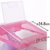 Iris Ohyama Pink 3 Tiers PHSC-412