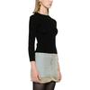 (WMNS) Balenciaga BB Allover Cropped Sweater 'Black' Women's 793613T52151000