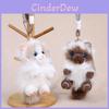 Plush Siamese Cat Toy With Short Pile Faux Fur For Kids And Adults