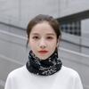Fashion Soft Scarf Warm Hat Keep Warm Thickened Cover Head Cap Fleece Lined Windproof Cold Cap for Women