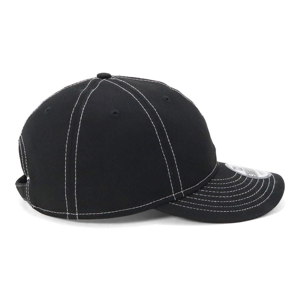 [New Era] Cap, Cotton, Plain, Black, ML, 930 STITCH ACCENT W RING BLK 14388692 NER36C2244
