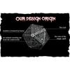 Mystery Skull Metal DND Dice Set for Dungeons and Dragons, Unique Magic RPG Role Playing Game Accessories Gifts