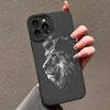 Case For iPhone 15 Cases iPhone 14 Pro Max Case Lion Pattern Phone Case For iPhone 13 12 11 XS XR X 7 8 Plus Soft Silicone Cover