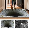 3D Optical Illusion Crack Vortex Deep Hole Carpet Decor Floor Mat Bedroom Leisure Area Carpets Sofa Soft Bedside Non-slip Rugs