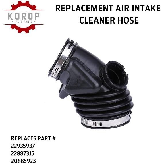 Air Intake Hose Fits for Cadillac XTS 3.6L 2013-2019, for Chevrolet Impala 3.6L 2014-2019,Intake Boot Tube Duct Replaces # 22935937,22887315,20885923