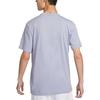 Nike T Shirts Men's Gray Crew Neck Moderate FB9820-519
