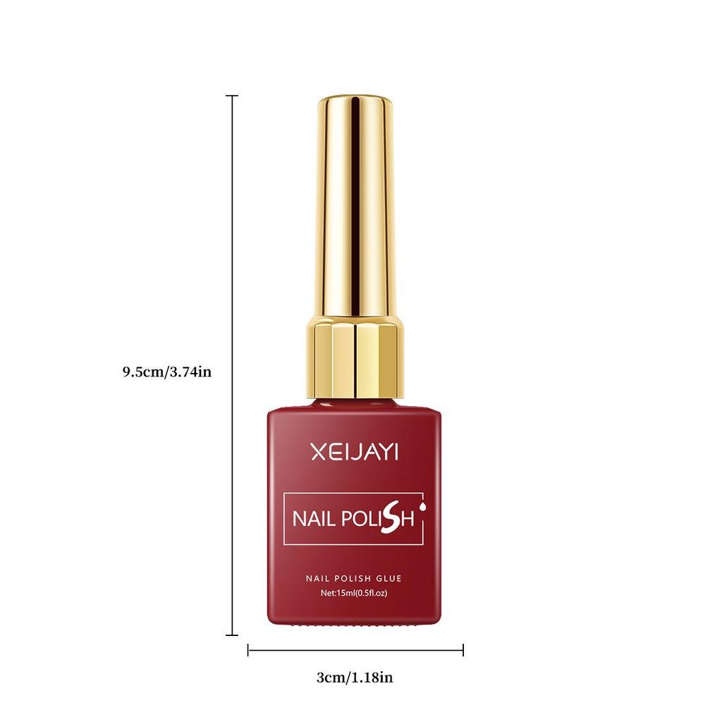 XEIJAYI 15ml Solid Color Nail Gel - 72 Color Options for Nail Art Salons