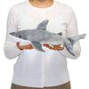 Calorata Great White Shark Plush Toy (Medium Size/Soft Touch) Realistic Shark Animal Toy Doll Gift Present Birthday (Twice Tested) / Christmas Present