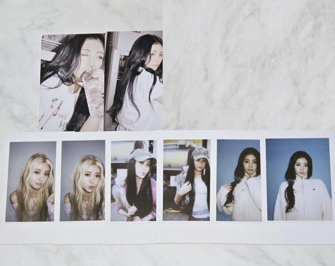 

[Б/У] LE SSERAFIM HOT Rantra Моментальное фото и т.д.. Юнджин 8 листов