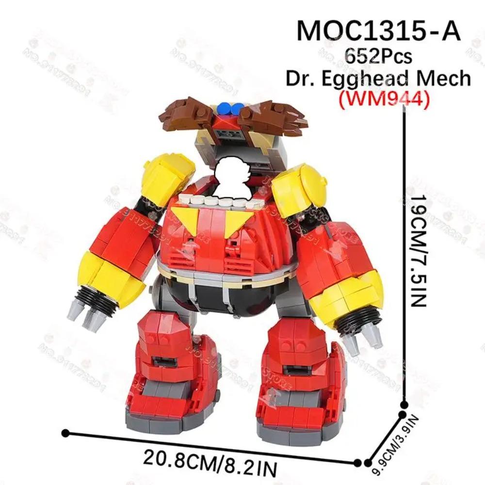 Kreativní série Sci-Fi Mecha Modely letadel Stavební bloky Hra Kreslené vybavení MOC Dekorace Montážní kostky Hračky pro děti