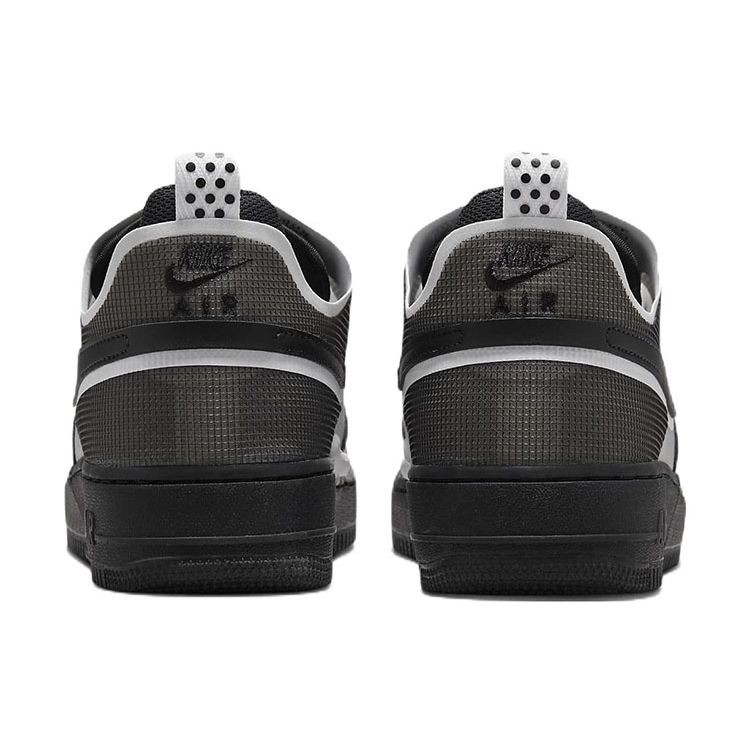 Nike Air Force 1 React Black White Unisex Sneakers DM0573-002