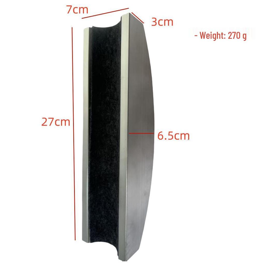 Aluminum Neck Rest for Wood Electric Guitar - Semi-circular Fret Repair Tool