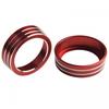 Enhance the Look of Your For Honda Civic 10th Gen with AC Knob Ring Cover