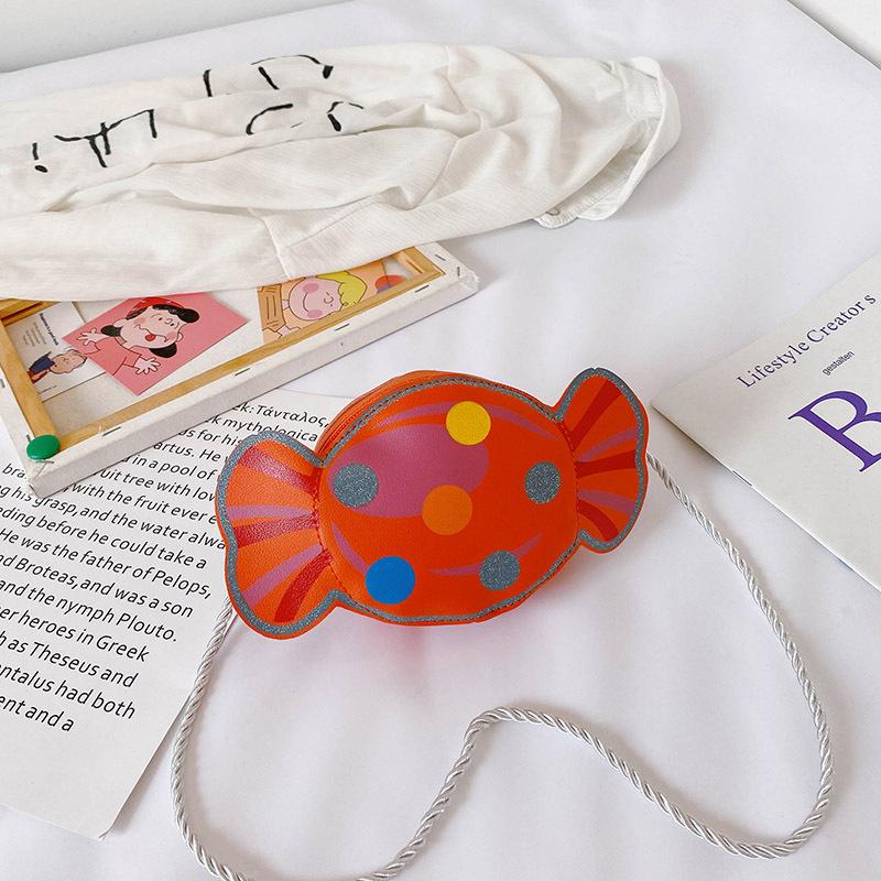 Korean Version of Candy Small Bag 2025 New Children's Change Bag Cute Foreign Style Girl Princess Shoulder Messenger Bag Tide