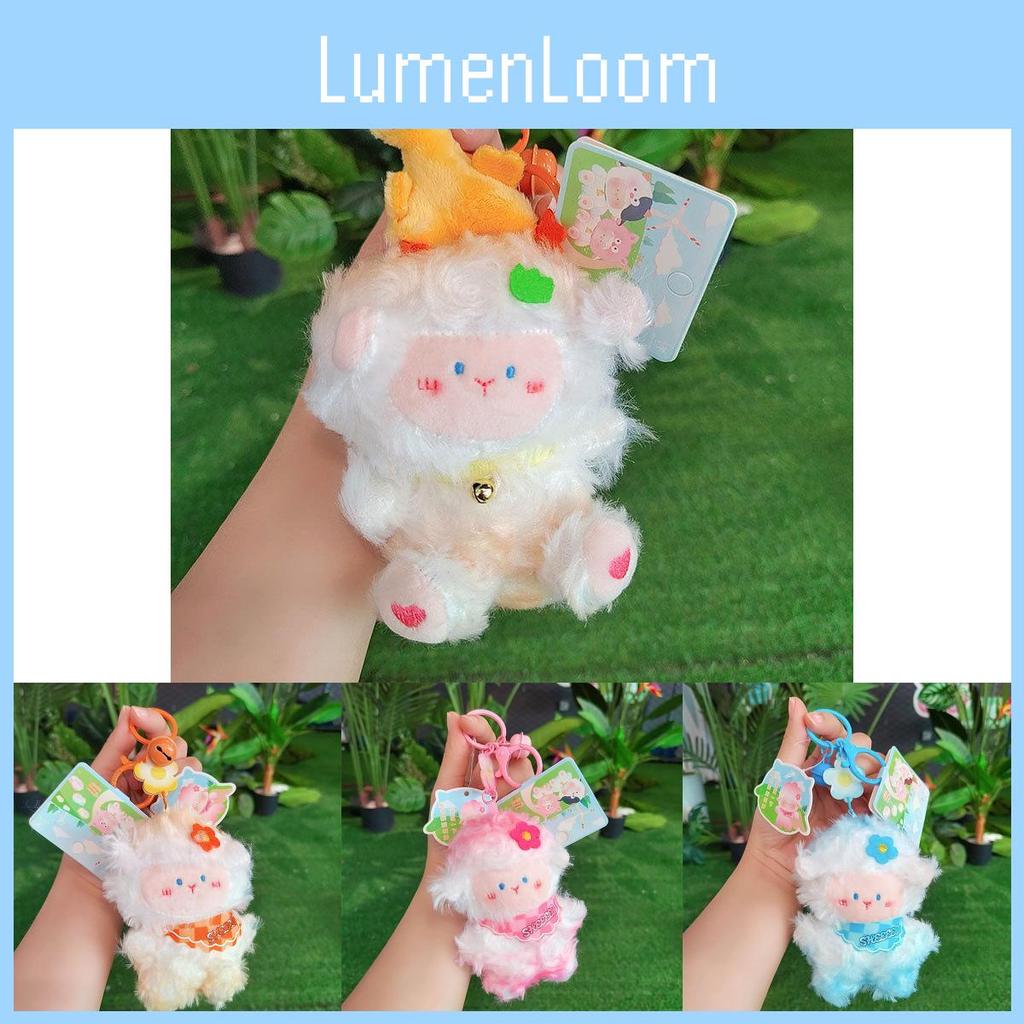 Adorable Plush Sheep Keychain Soft Cartoon Keyring Perfect For All Occasions