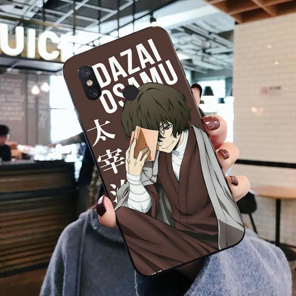 O-Osamu Anime D-Dazai Phone Case For Xiaomi Mi 5X 8 9 10 11 12 Lite Pro 10T PocoX3pro PocoM3 Note 10 Pro Lite