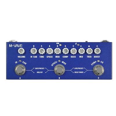 Cube Baby Bass Pro Processor | 9 AMP/IR Sims W/ Dly/Rvb/MOD FX Chain | 48kHz USB-C Interface & DAW Sync + Hi-Res Audio