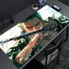 Hot Anime Mouse Pad Rubber Table Large Gamer Desk Mat Computer Keyboard Pad PC Gaming Accessories Carpet One Piece Zoro Mousepad