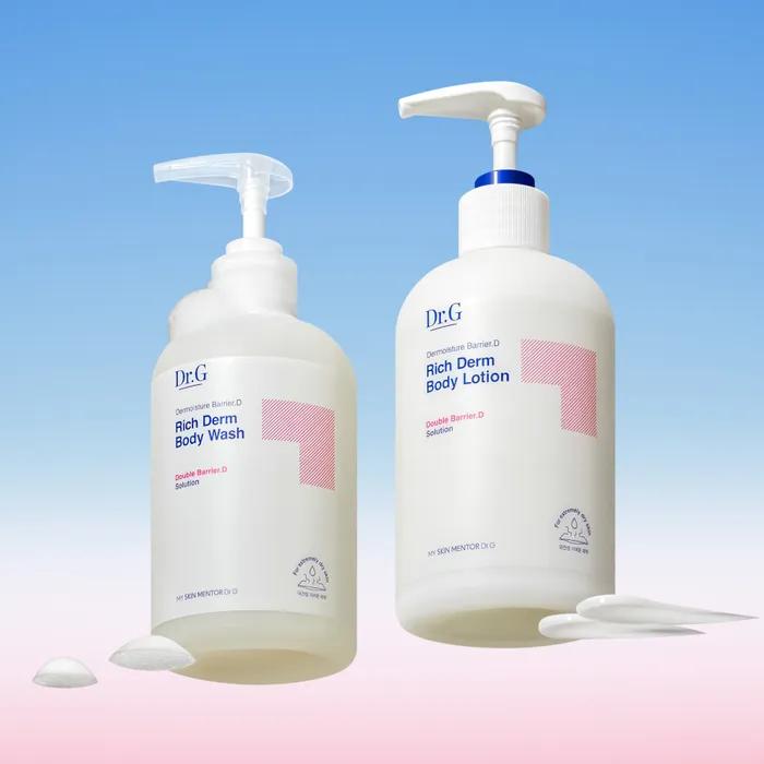 

Dermoisture Barrier.D Richderm Body Wash 400ml + Body Lotion 400mL