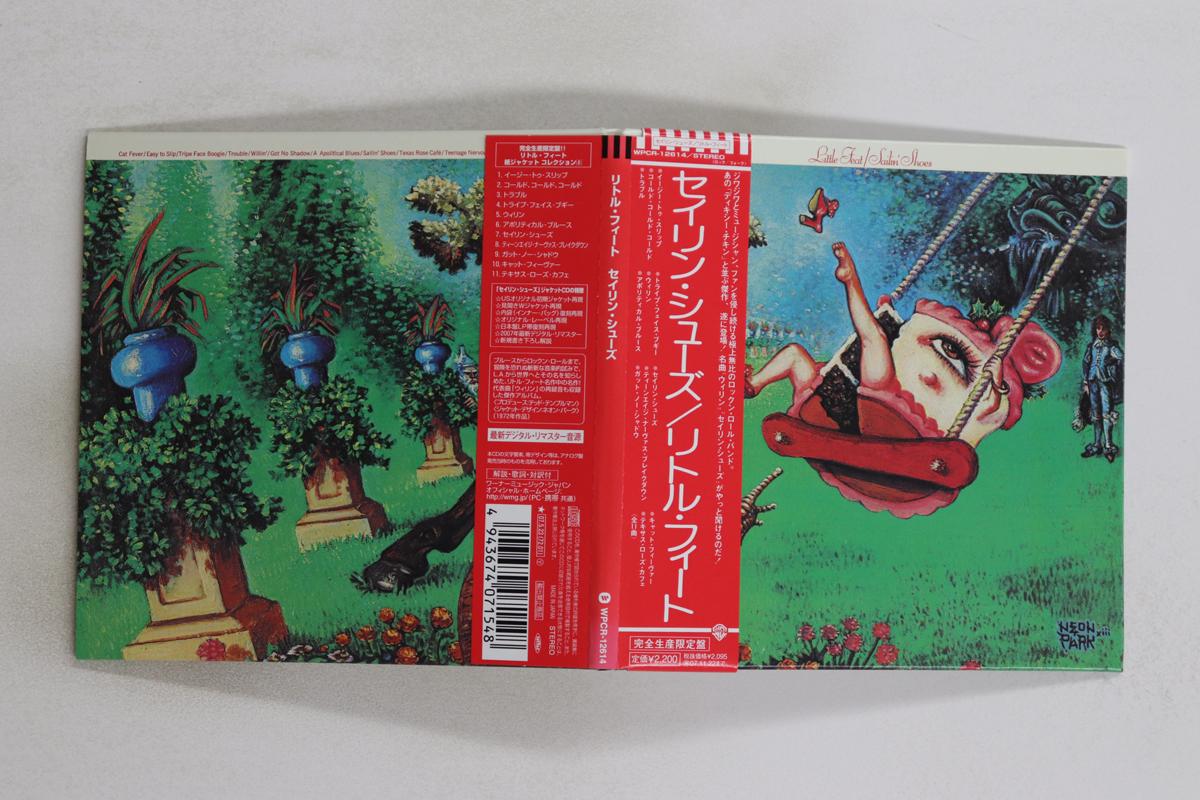 

CD LITTLE FEAT - Sailin Shoes (Paper Sleeve) WPCR12614 Warner Bros. 2007 Japan Obi Rock Used