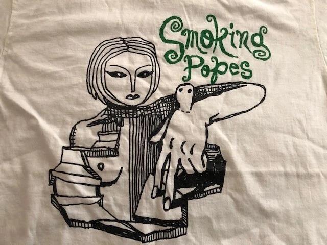 Vintage SMOKING POPES Concert T-SHIRT 1997-98 NP037 FREE SHIPPING S