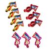 10Pcs Party Confetti Poppers Handheld Inflatable Confetti Shooters for Birthday Wedding Graduation