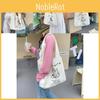 Adorable Cartoon Canvas Tote Bag For Girls With Cute Rabbit Shoulder Bag Design