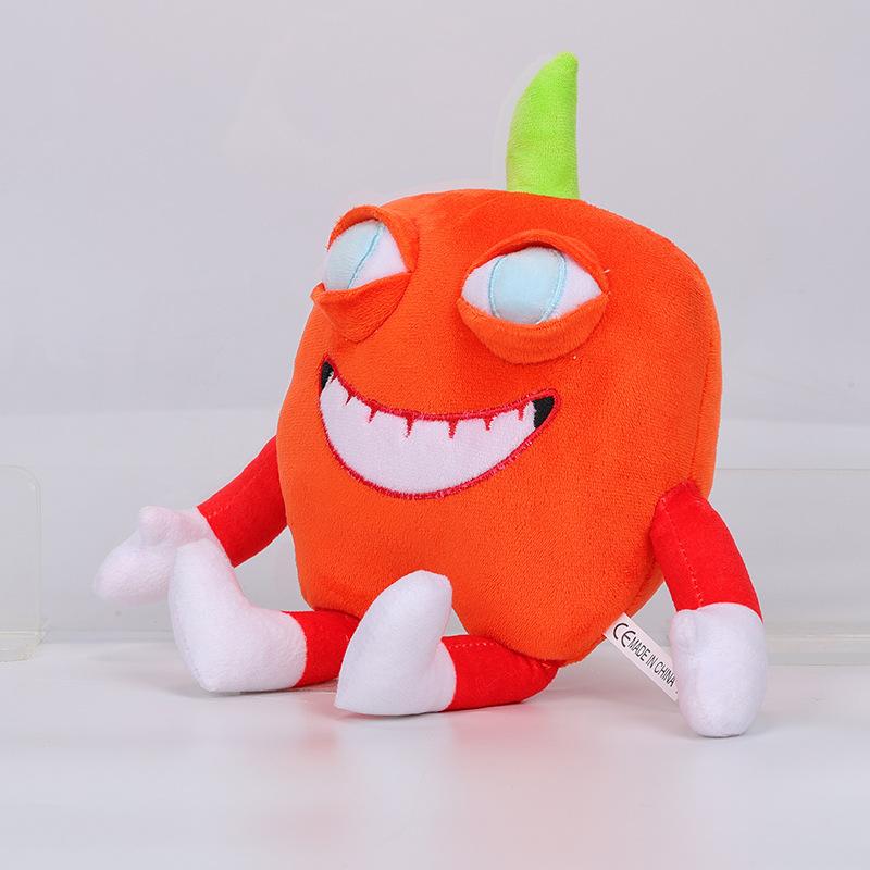 Pizza Tower Peppino Plush Toys Ms.Lemons and Mr.Tomatos Soft Stuffed Dolls Home Room Decoration Plushie Birthday Christmas Gifts