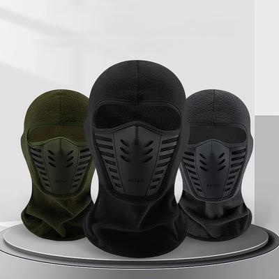 1PC Motorcycle Bicycle Mask Fleece Thermal Face Mask Keep Warm Riding Balaclava Biker Winter Windproof Ski Mask Men Women