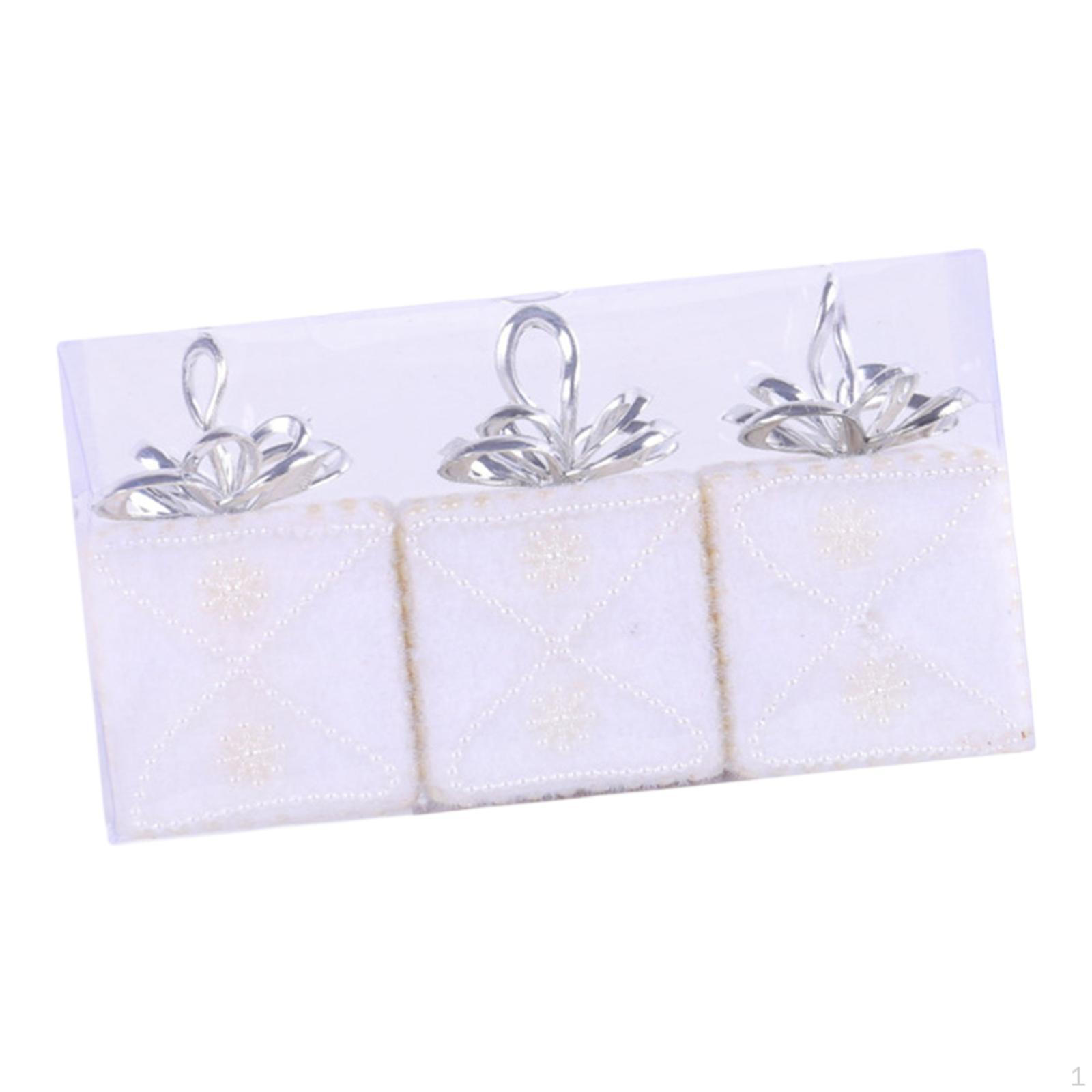 

3 Pieces Christmas Tree Hanging Ornaments Xmas Decors Craft Portable Creative Decorative Round Beads