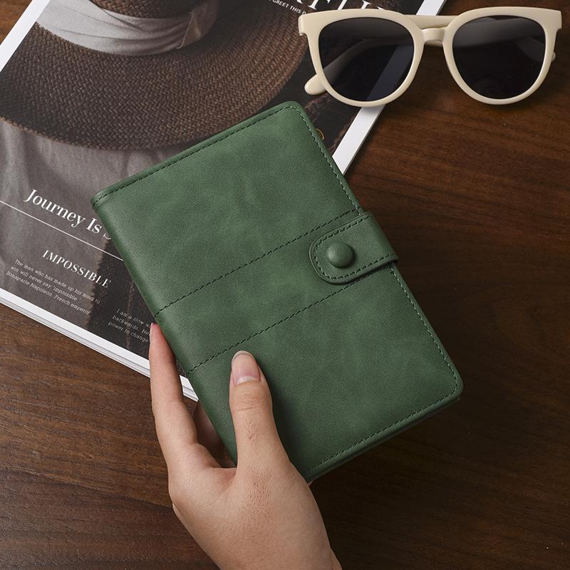 Multi-Functional Travel Wallet: Passport, Ticket, and Document Holder with Anti-Skimming Protection