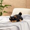 Livheart Premium Sleepy Animals Body Medium Kotetsu the Black Shiba Fluffy and Squishy Plush Gift Pillow, Size, Inu, Toy, 48769-73